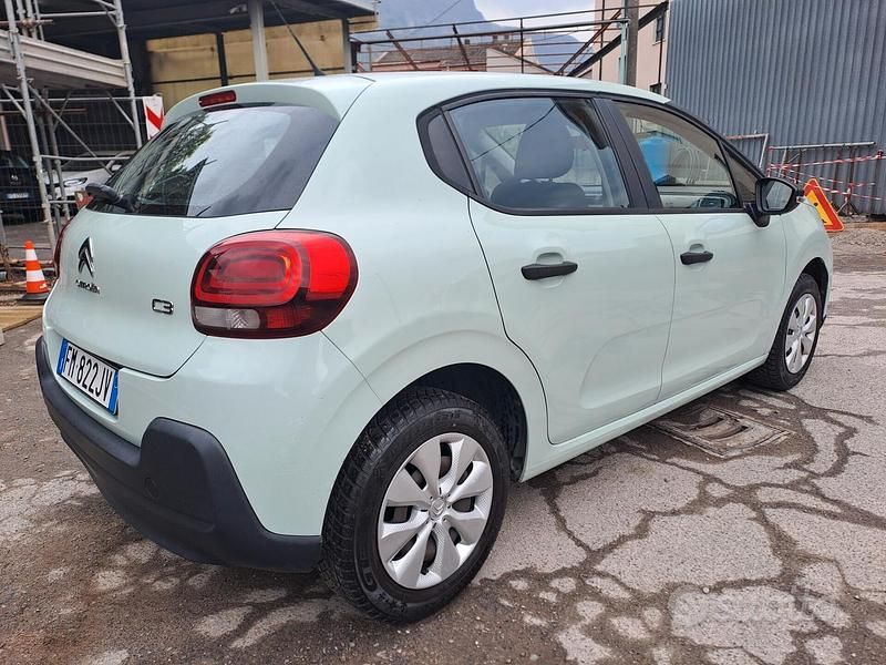 Usata Citroën C3 68 CV (50 kW) 2018 Blu Utilitaria