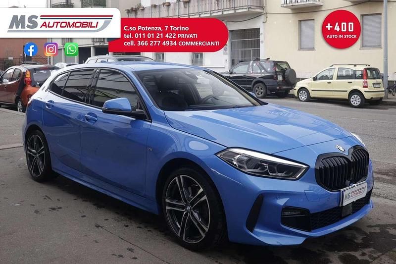 Blu Usata 2020 BMW 116 M Sport Utilitaria | 19.900 € (Buon prezzo) - Immagine 1/4