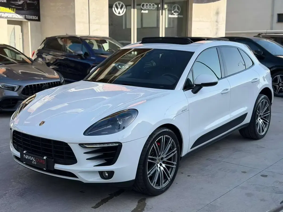 Usata Porsche Macan S 258 CV (189 kW) 2014 Bianco SUV