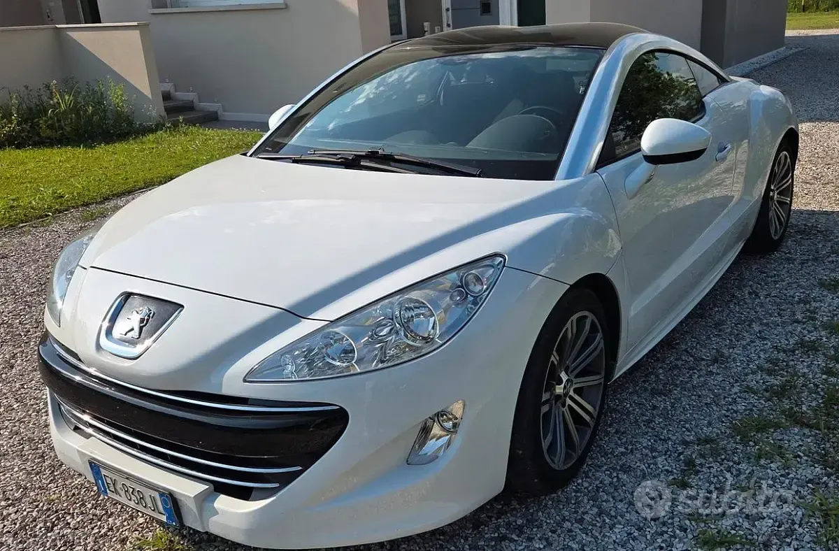 Usata Peugeot RCZ 163 CV (119 kW) 2011 Bianco Coupé