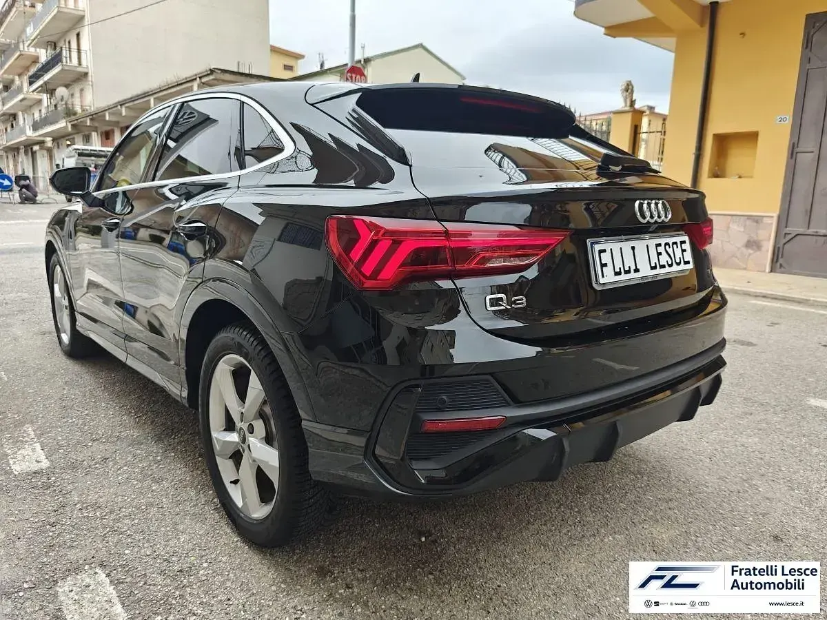 Usata Audi Q3 Sportback S-Line 150 CV (110 kW) 2021 Nero SUV