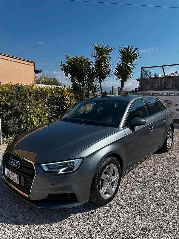 Usata Audi A3 116 CV (85 kW) 2018 Grigio Berlina