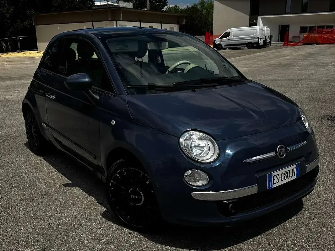 Usata Fiat 500 69 CV (50 kW) 2013 Blu/azzurro Utilitaria