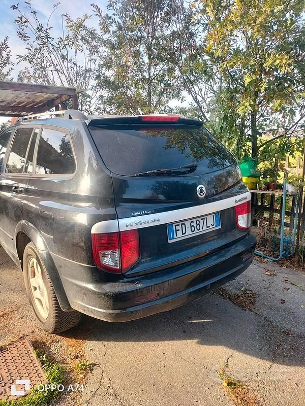 Usata Ssangyong (KGM) Kyron 141 CV (103 kW) 2006 Nero SUV