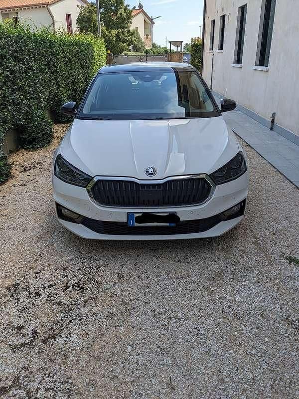 Usata Skoda Fabia Style 95 CV (69 kW) 2022 Bianco Berlina