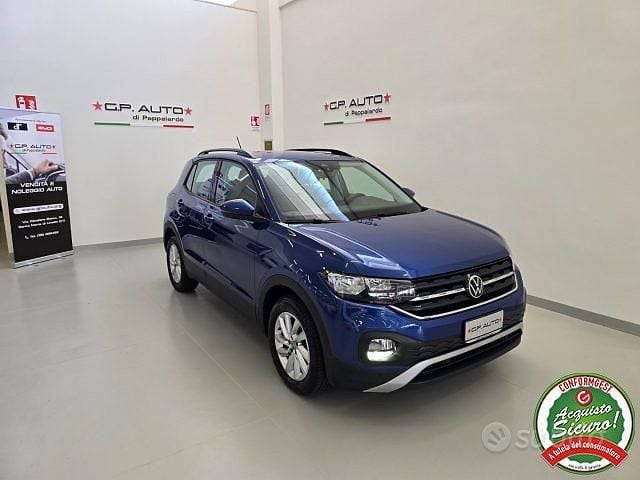 Usata VW T-Cross Style 95 CV (69 kW) 2023 Blu SUV