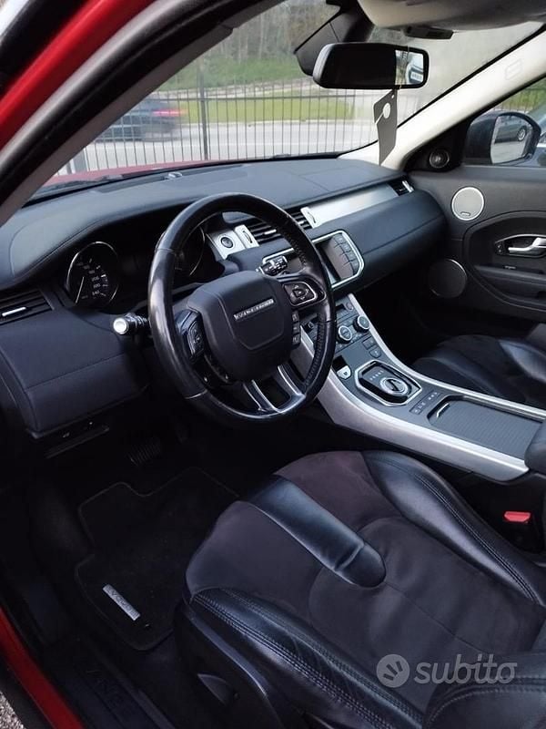Usata Land Rover Range Rover evoque 2015 Rosso SUV