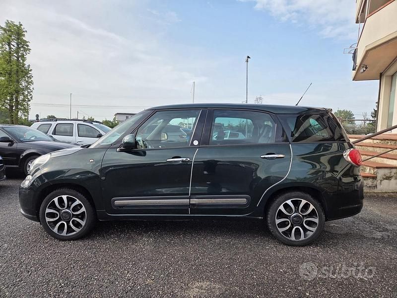 Usata Fiat 500L Living 120 CV (88 kW) 2014 Verde Monovolume