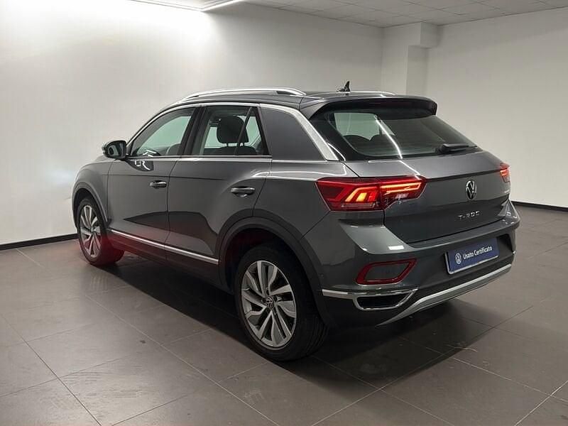 Usata VW T-Roc Style 110 CV (80 kW) 2023 Grigio SUV