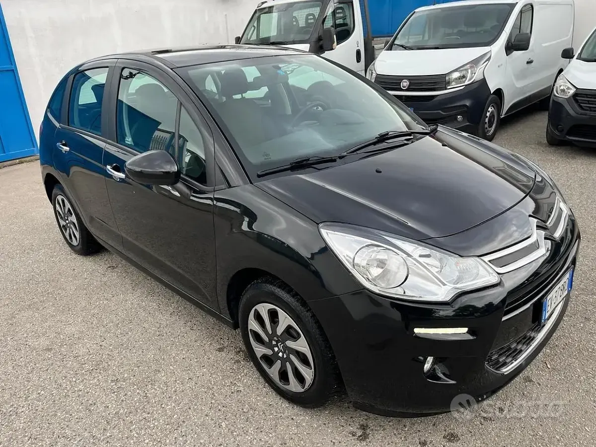 Usata Citroën C3 82 CV (60 kW) 2014 Nero Berlina