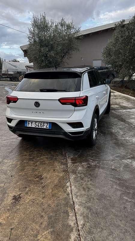 Usata VW T-Roc Advance 116 CV (85 kW) 2020 Bianco SUV