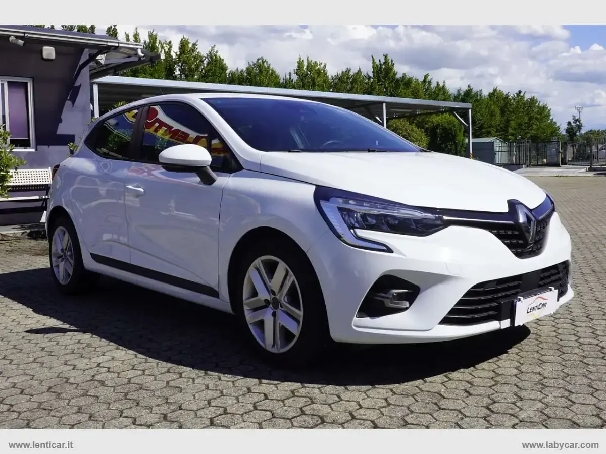 Usata Renault Clio V Business 91 CV (66 kW) 2022 Bianco Berlina