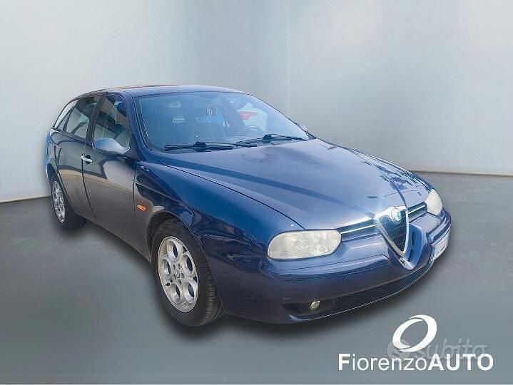 Usata Alfa Romeo 156 Progression 115 CV (84 kW) 2002 Blu Berlina