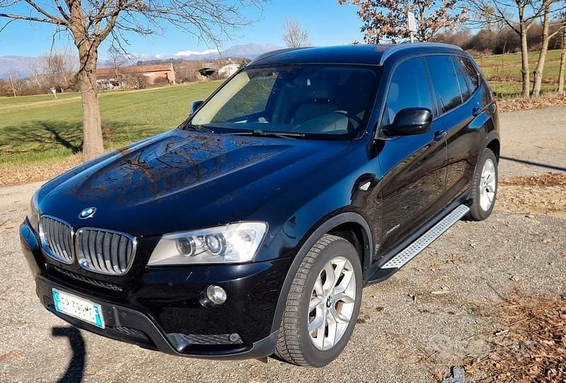 Usata BMW X3 184 CV (135 kW) 2012 Nero SUV