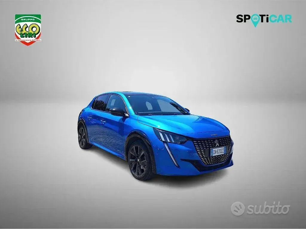 Usata Peugeot 208 GT 101 CV (74 kW) 2023 Blu Utilitaria