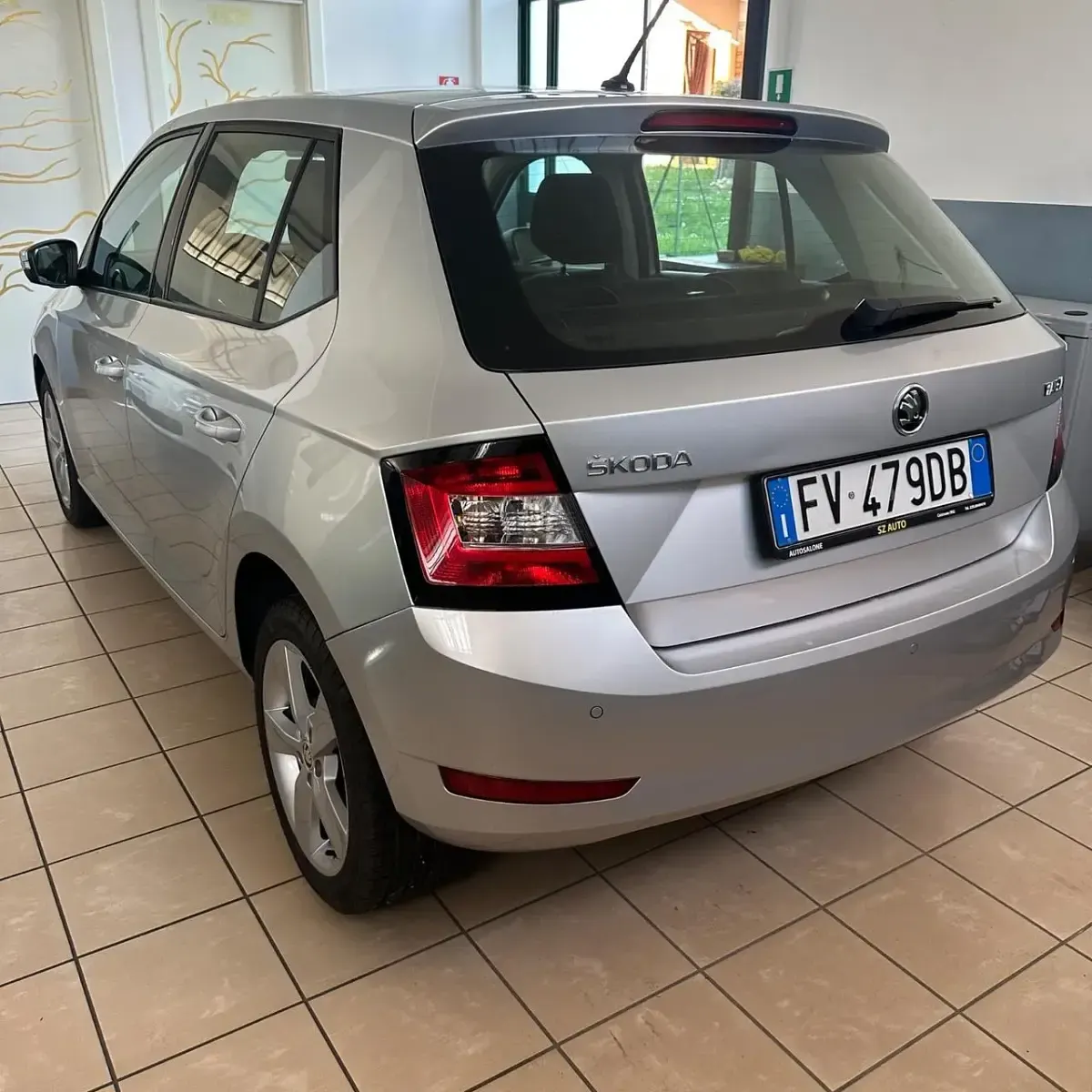 Usata Skoda Fabia Design Edition 75 CV (55 kW) 2019 Argento Utilitaria