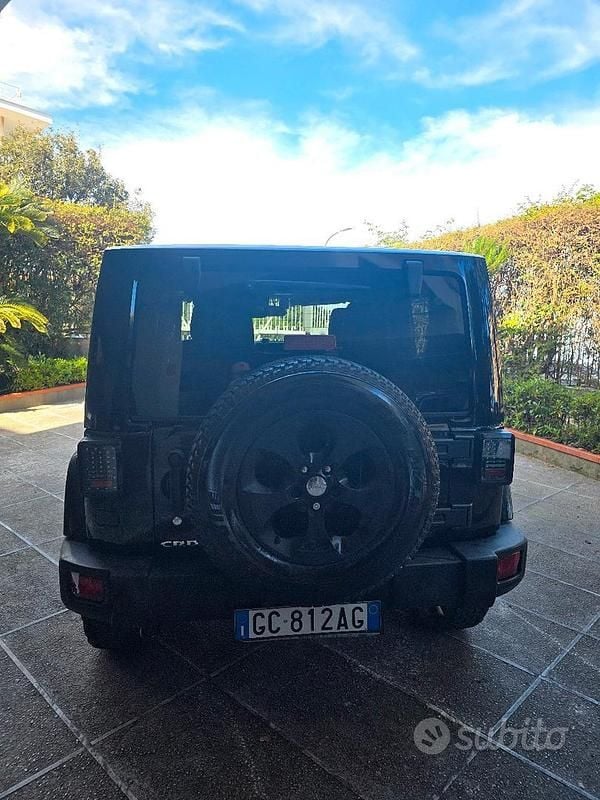 Usata Jeep Wrangler Sahara 200 CV (147 kW) 2015 Nero SUV