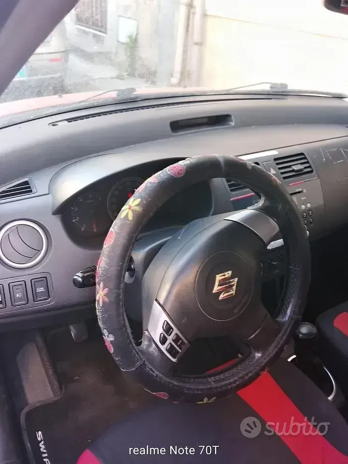 Usata Suzuki Swift 75 CV (55 kW) 2009 Rosso Utilitaria