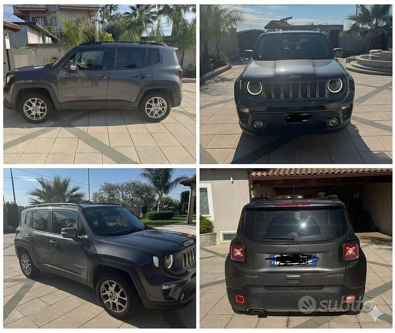 Usata Jeep Renegade Limited 140 CV (102 kW) 2018 Grigio SUV