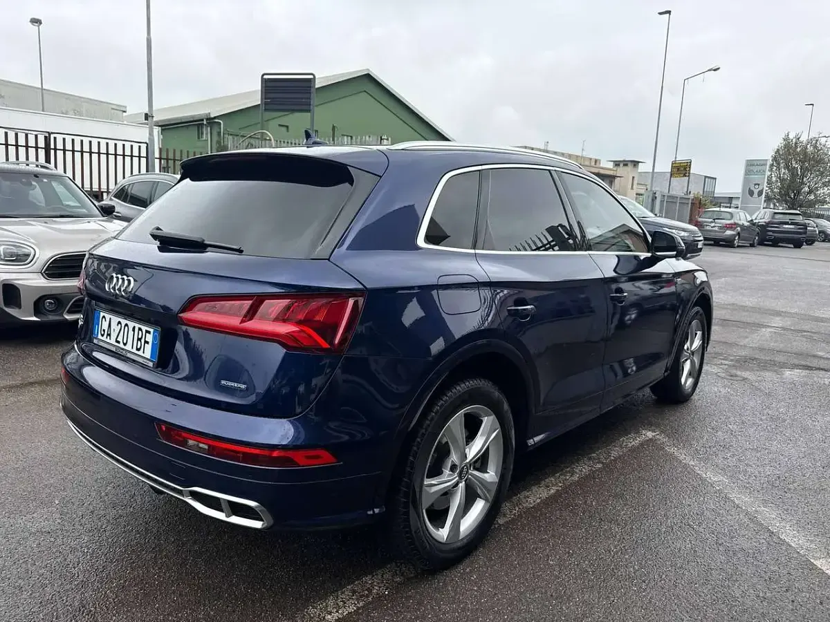 Usata Audi Q5 S-line plus 252 CV (185 kW) 2020 Blu/azzurro SUV
