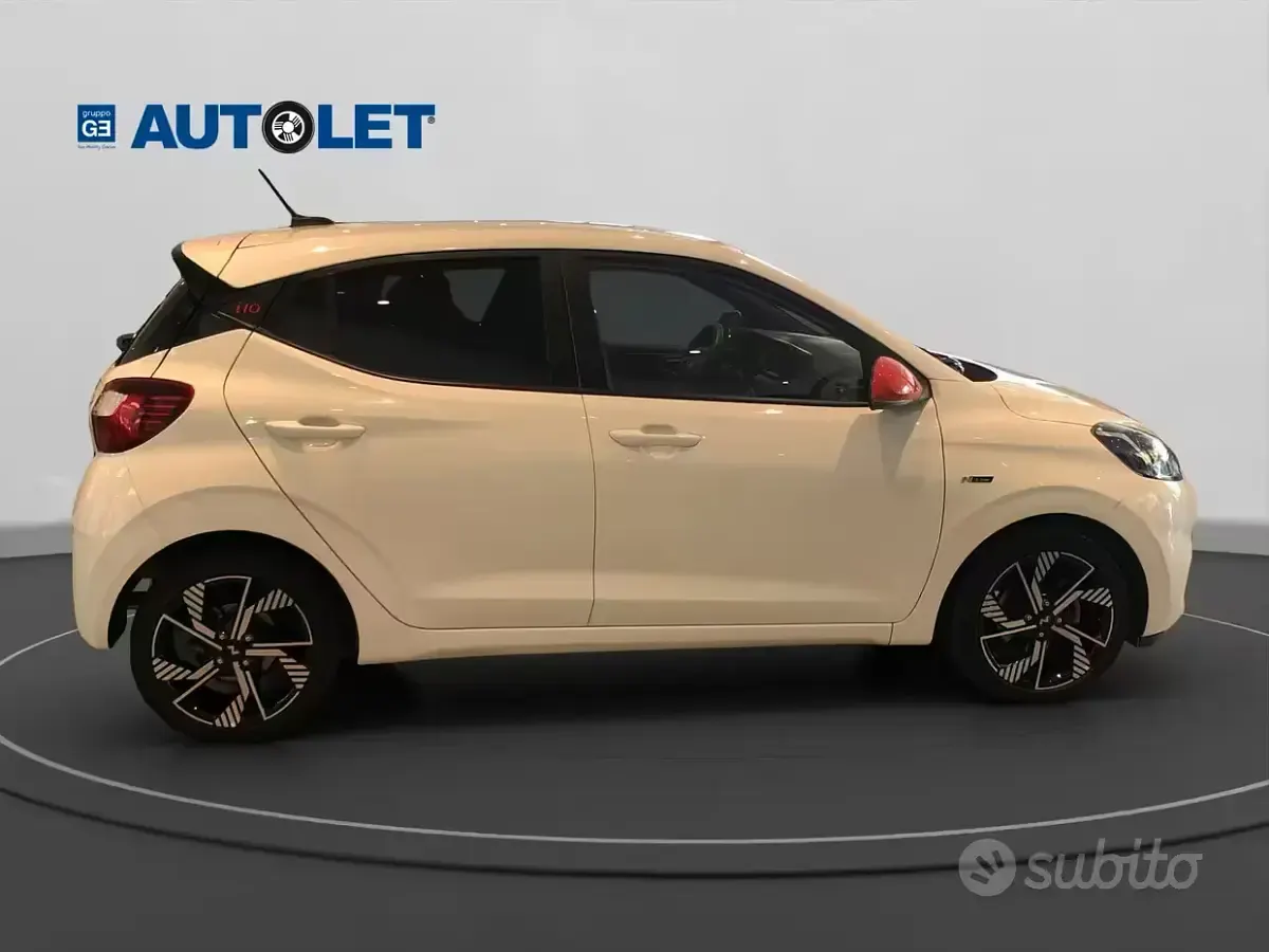 Usata Hyundai i10 N Line 90 CV (66 kW) 2025 Bianco Utilitaria