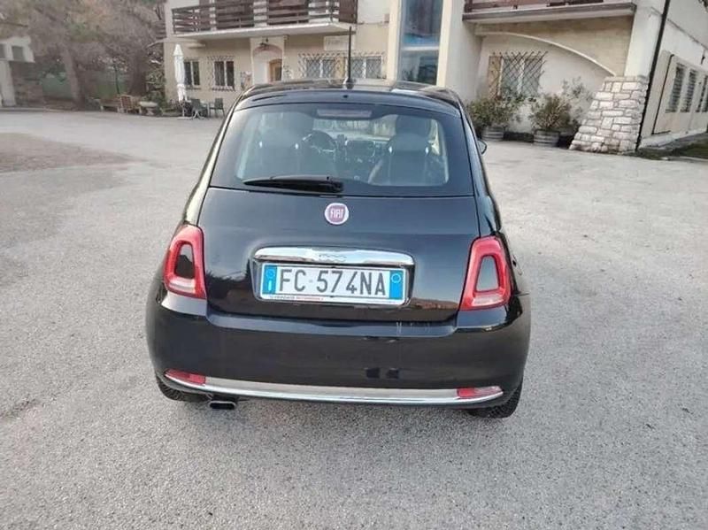 Usata Fiat 500 Lounge 69 CV (50 kW) 2016 Nero Utilitaria