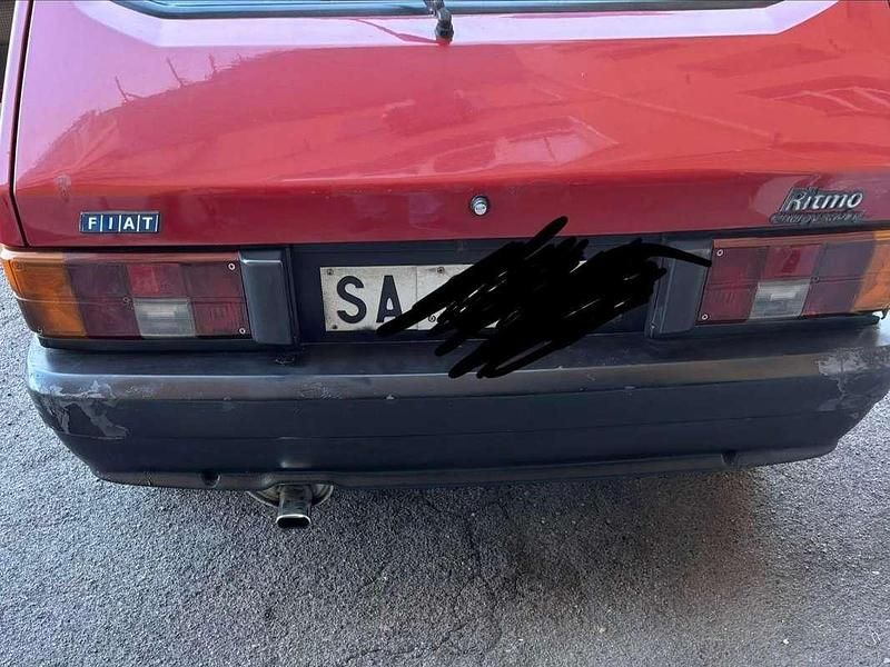 Usata Fiat Ritmo 58 CV (42 kW) 1992 Rosso Berlina