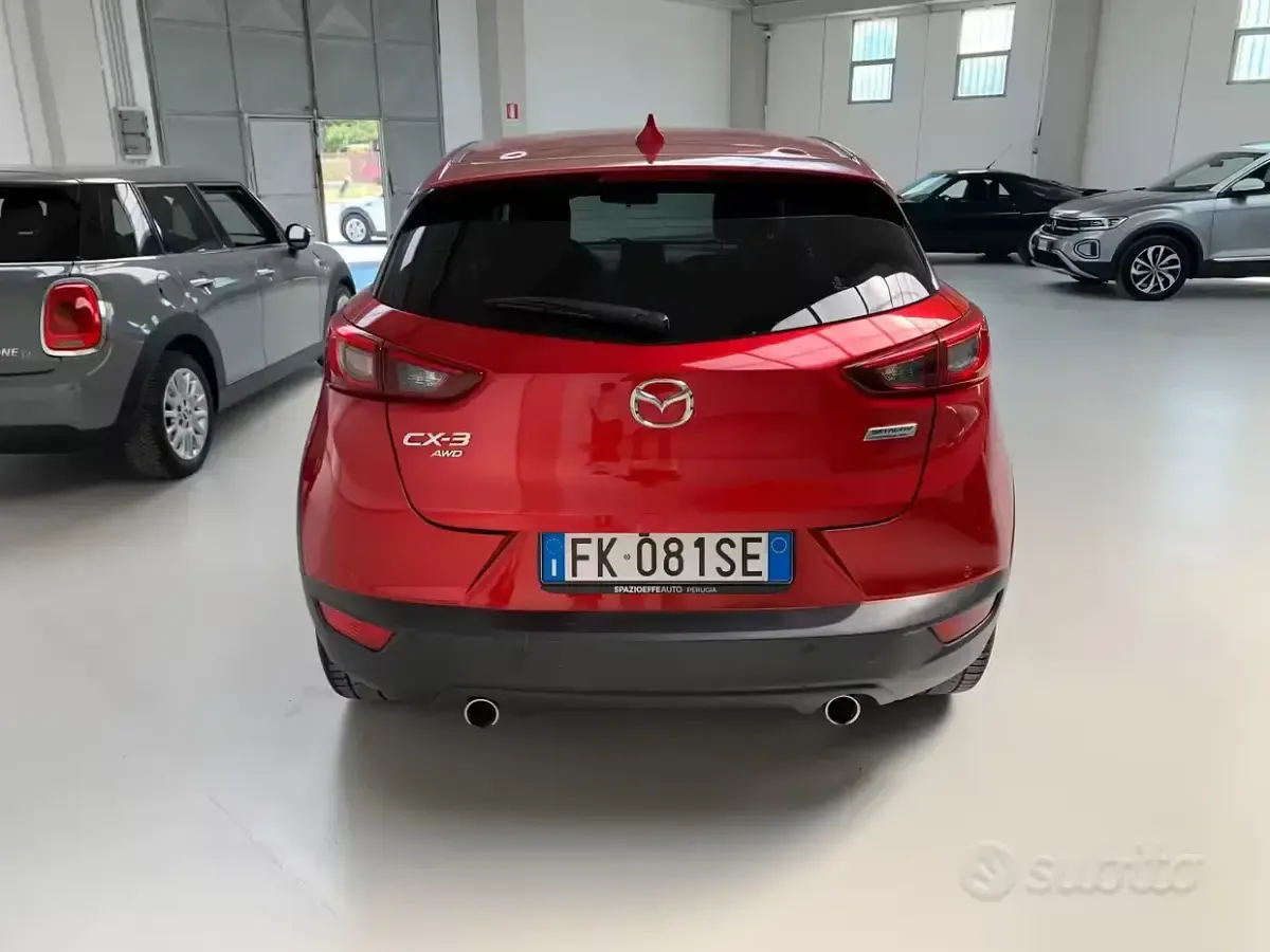 Usata Mazda CX-3 Exceed 105 CV (77 kW) 2017 Rosso SUV
