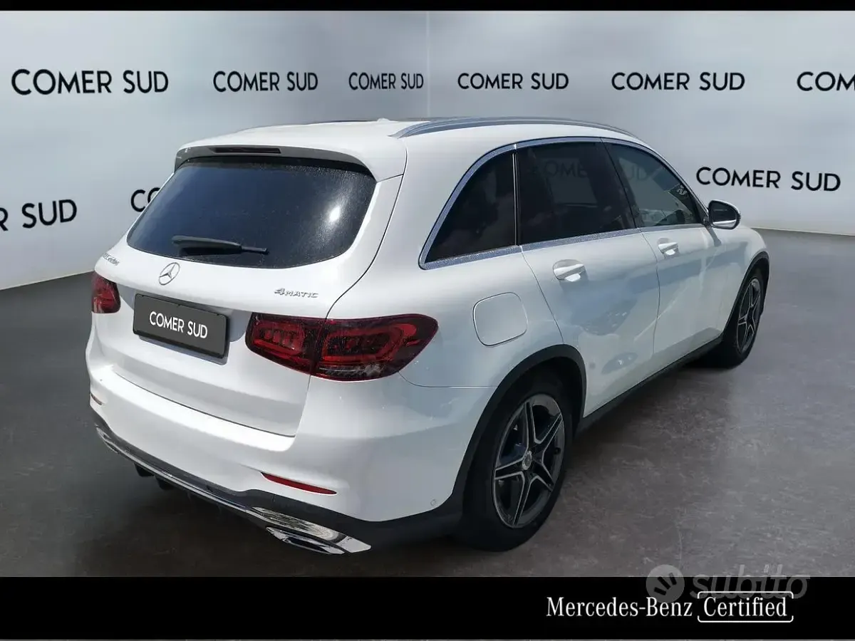 Usata Mercedes GLC220 Premium Plus 194 CV (142 kW) 2021 Bianco SUV