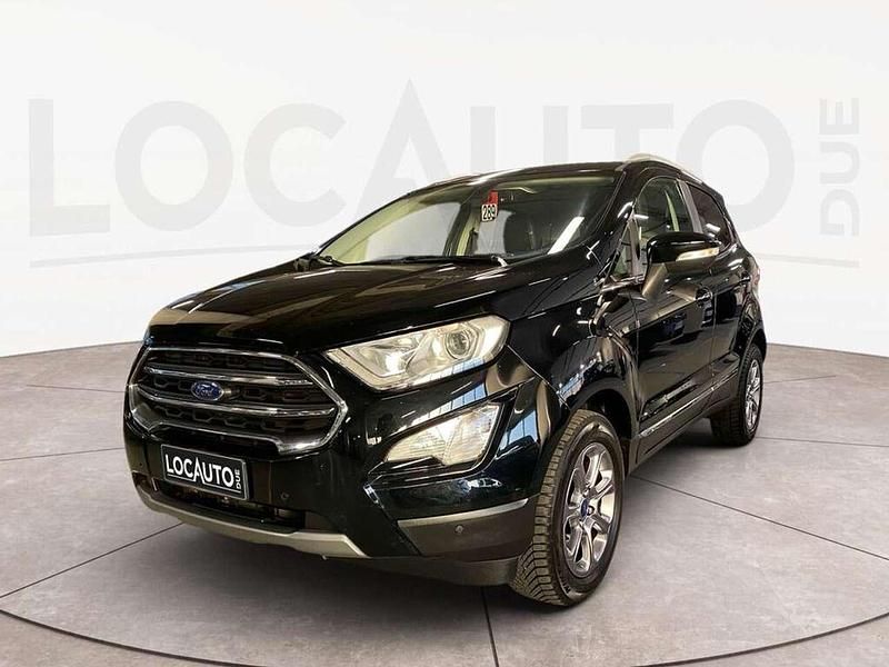 Usata Ford Ecosport Titanium 99 CV (72 kW) 2019 Nero SUV