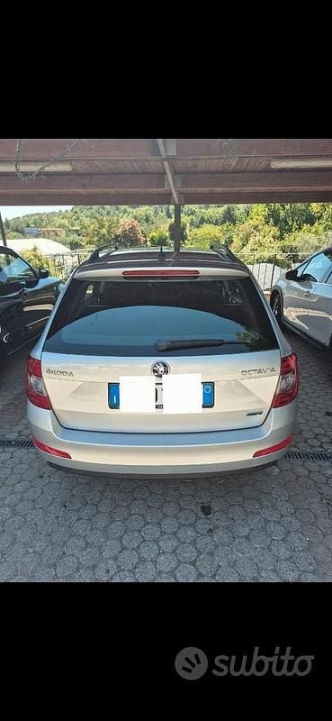 Usata Skoda Octavia G-TEC Executive 110 CV (80 kW) 2016 Argento Station wagon