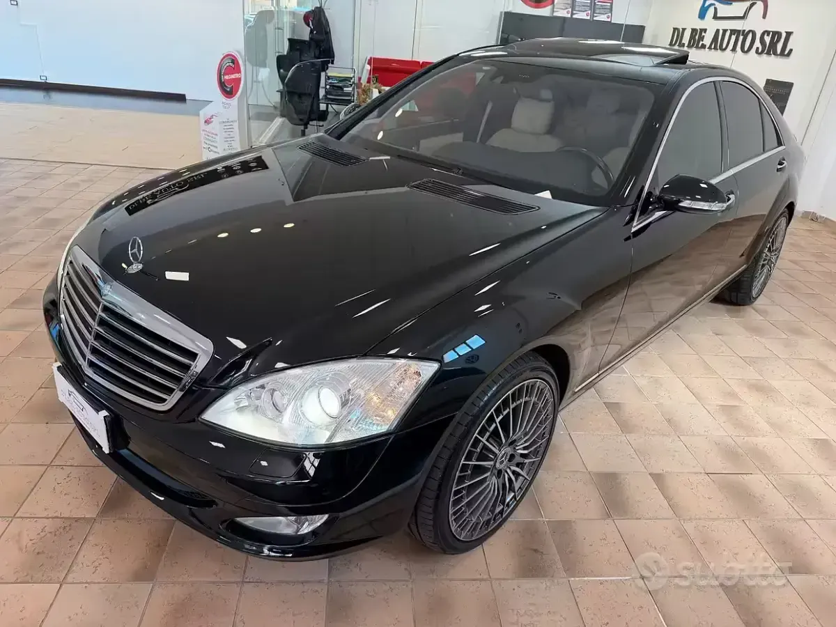 Usata Mercedes S320 Avantgarde 235 CV (172 kW) 2007 Nero Berlina