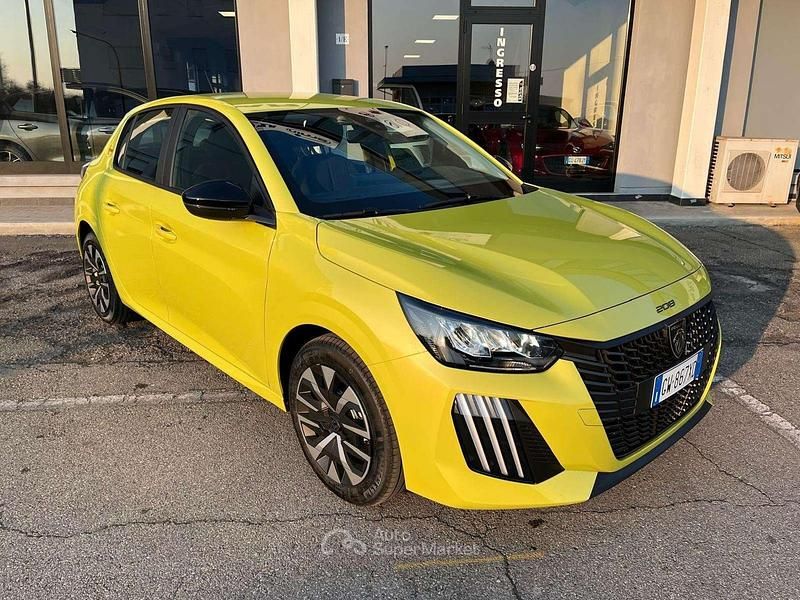 Nuova Peugeot 208 Style 101 CV (74 kW) 2025 Giallo lime Utilitaria