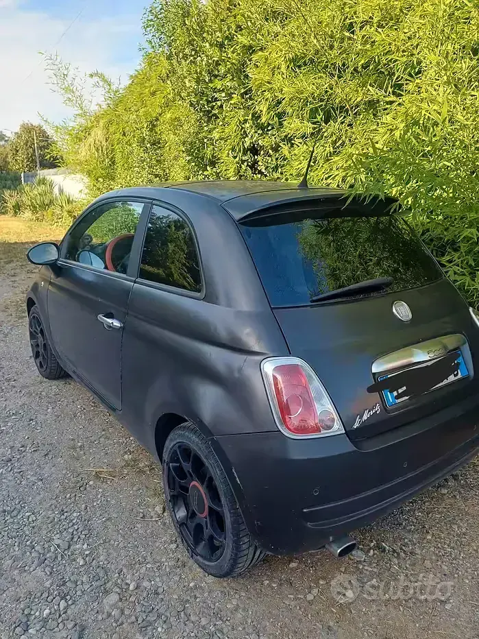 Usata Fiat 500 69 CV (50 kW) 2011 Nero Berlina