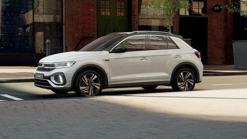 Nuova VW T-Roc R-line Plus 116 CV (85 kW) 2025 Pure white SUV