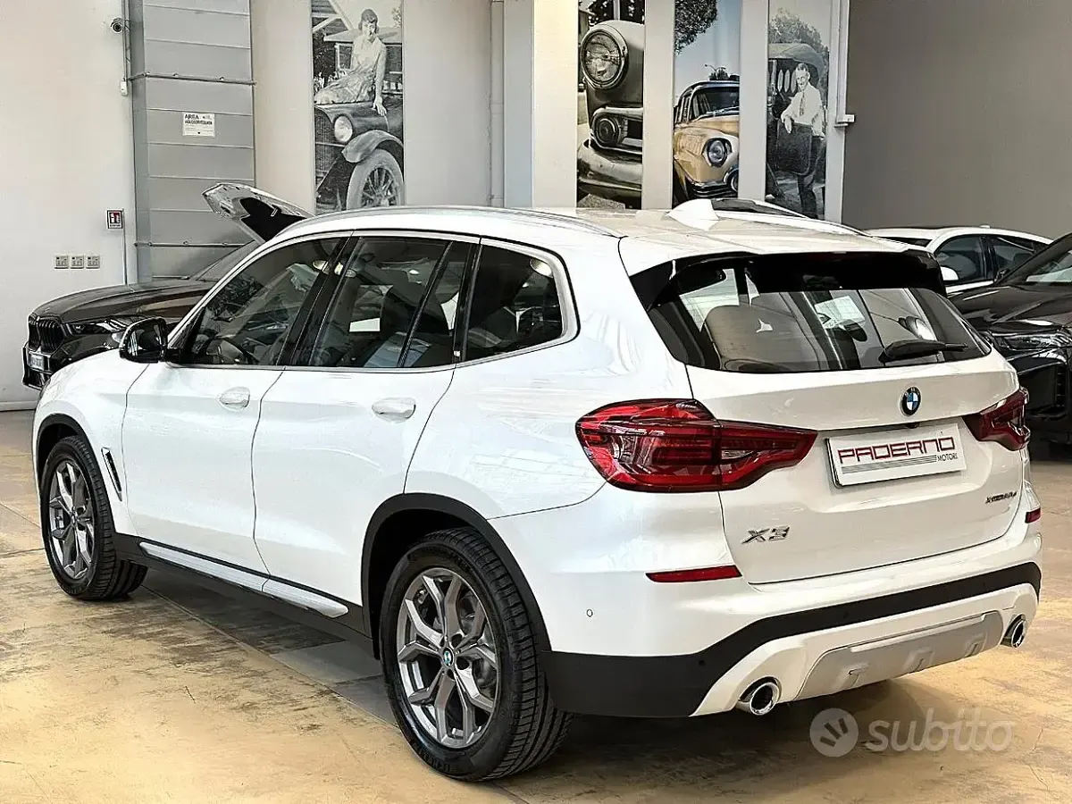 Usata BMW X3 xLine 190 CV (139 kW) 2021 Bianco SUV