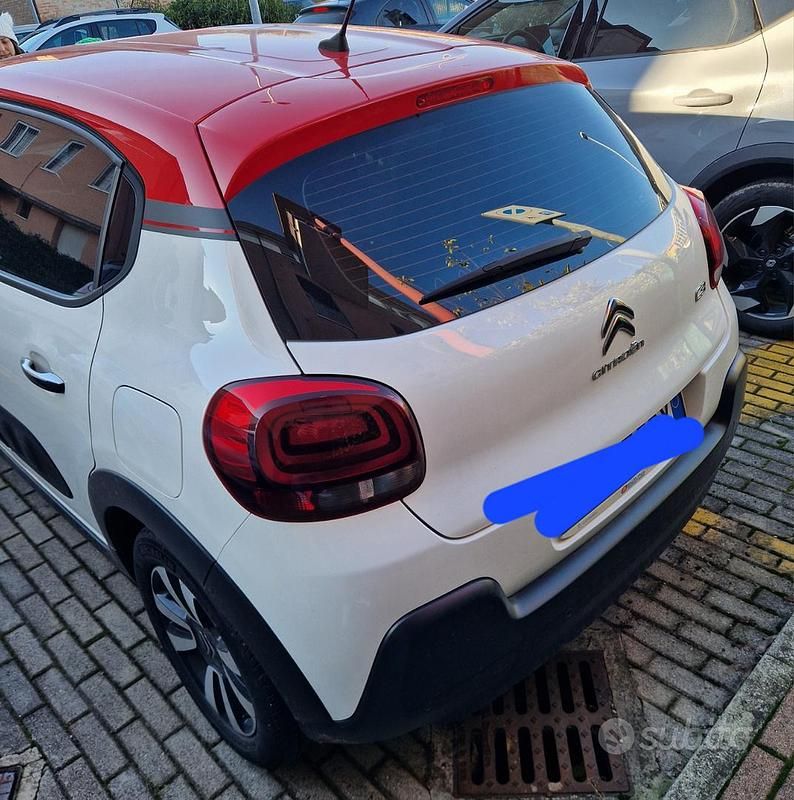 Usata Citroën C3 83 CV (61 kW) 2020 Bianco Utilitaria