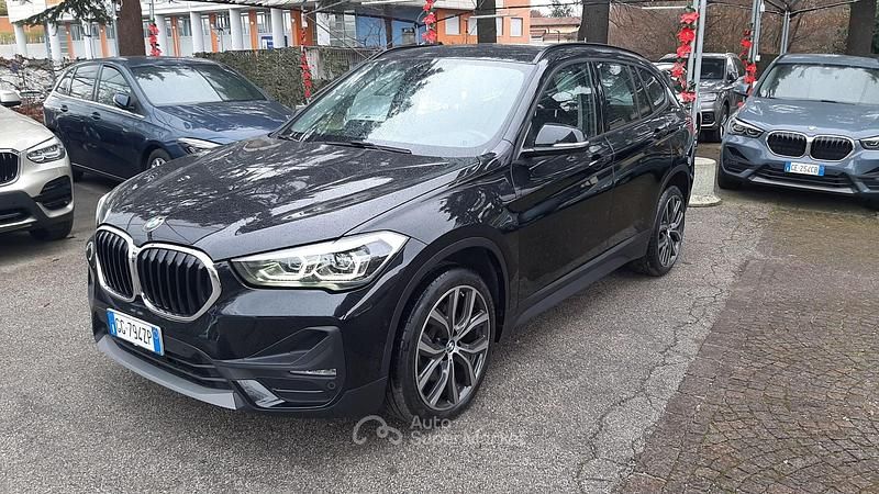 Usata BMW X1 Advantage 190 CV (139 kW) 2021 Nero SUV