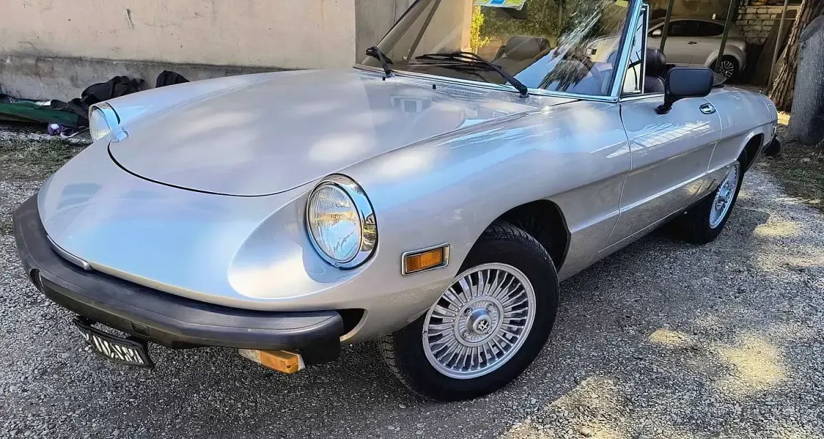Usata Alfa Romeo Spider Veloce 128 CV (94 kW) 1979 Argento Cabrio