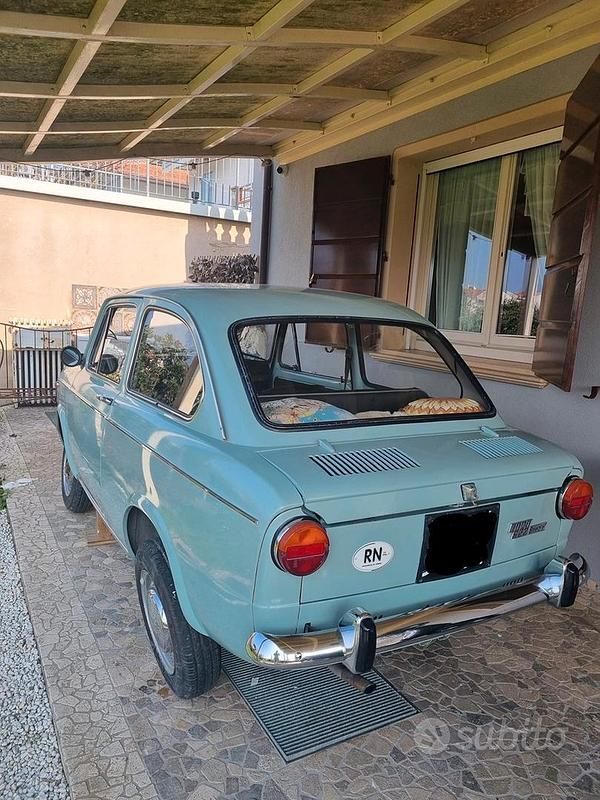 Usata Fiat 850 1960 Blu Berlina
