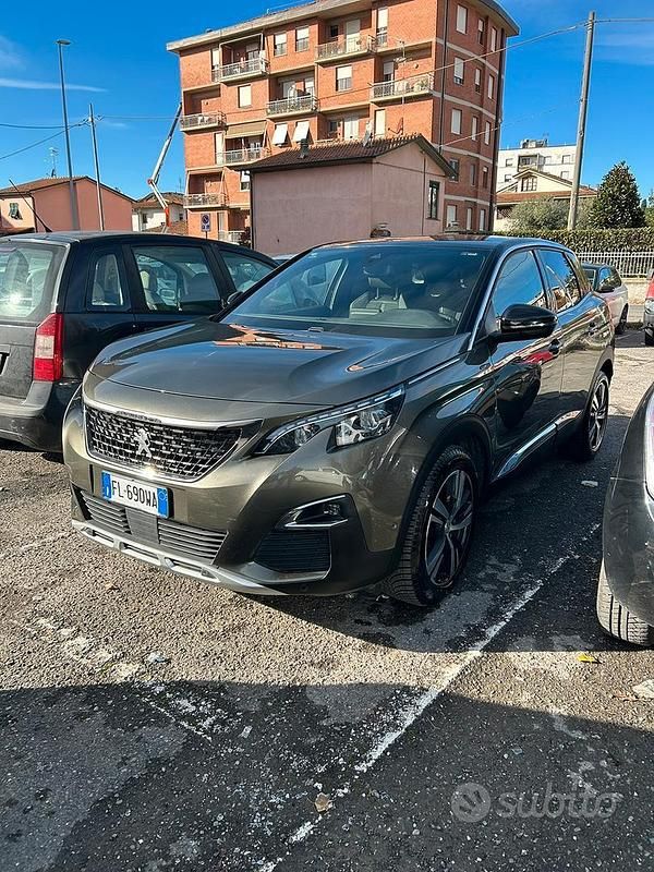 Usata Peugeot 3008 GT-line 150 CV (110 kW) 2017 Verde SUV