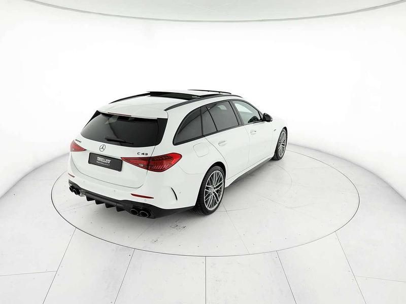 Usata Mercedes C43 AMG Premium Plus 421 CV (309 kW) 2024 Bianco opalite bright Station wagon
