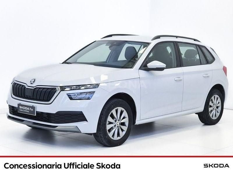 Bianco Usata 2022 Skoda Kamiq SUV | 15.590 € (Buon prezzo) - Immagine 1/4