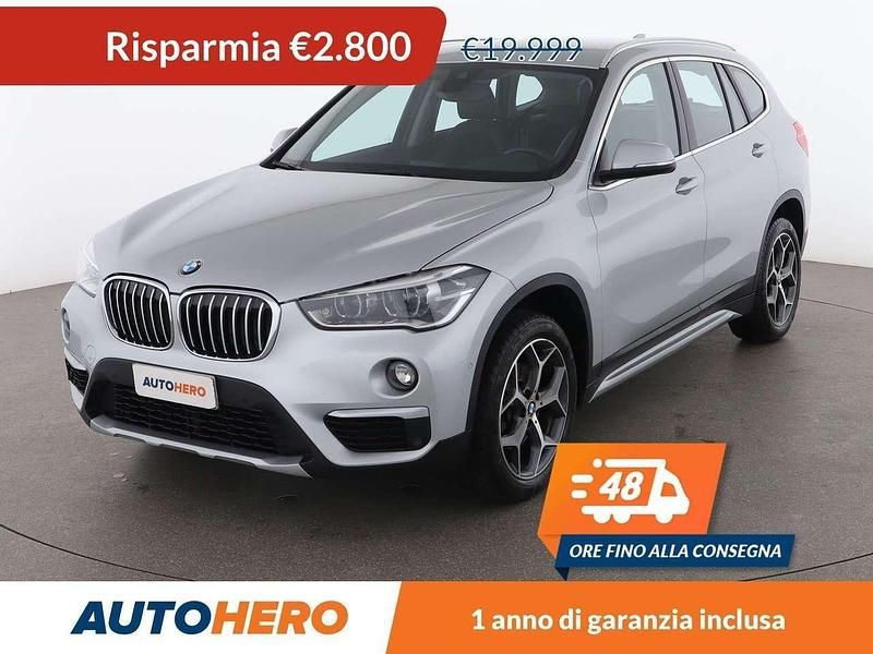 Usata BMW X1 xLine 150 CV (110 kW) 2018 Argento SUV