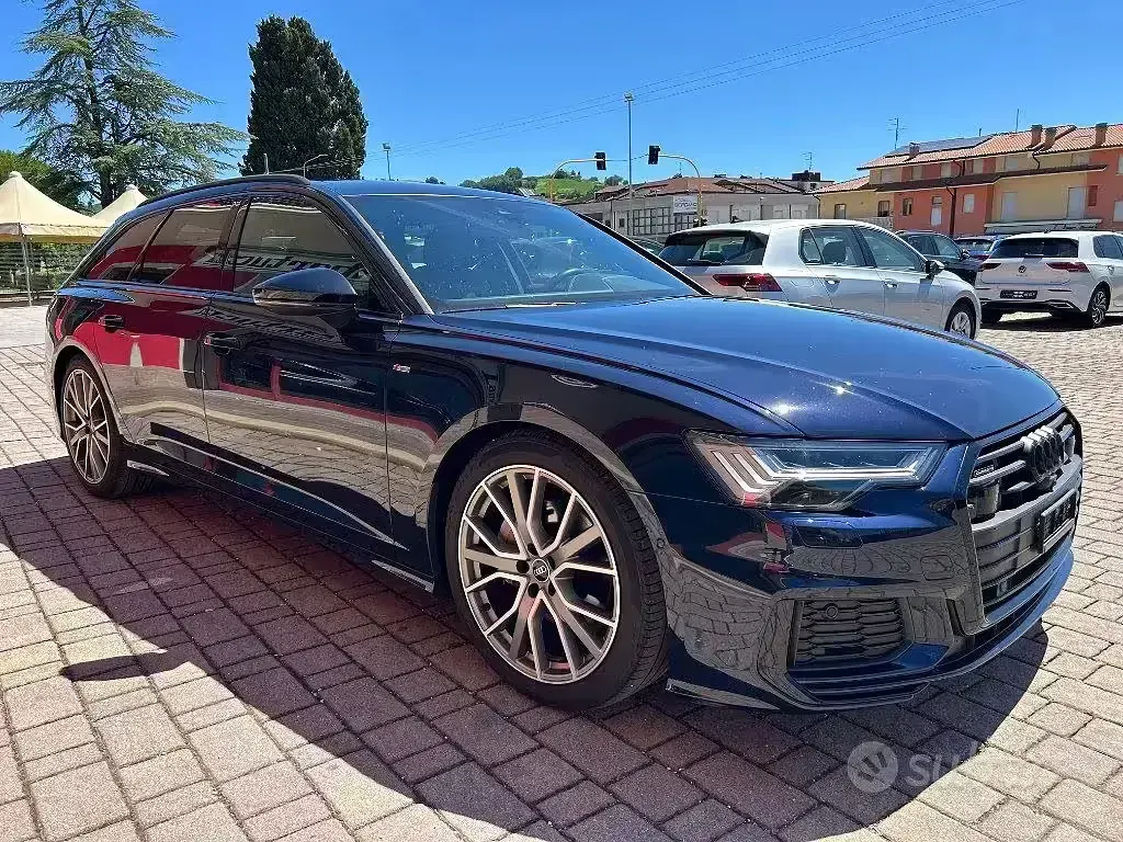 Usata Audi A6 S-Line 245 CV (180 kW) 2022 Blu Station wagon