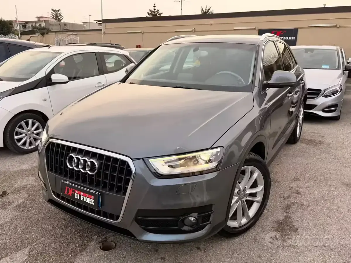 Usata Audi Q3 Advanced 177 CV (130 kW) 2013 Grigio SUV