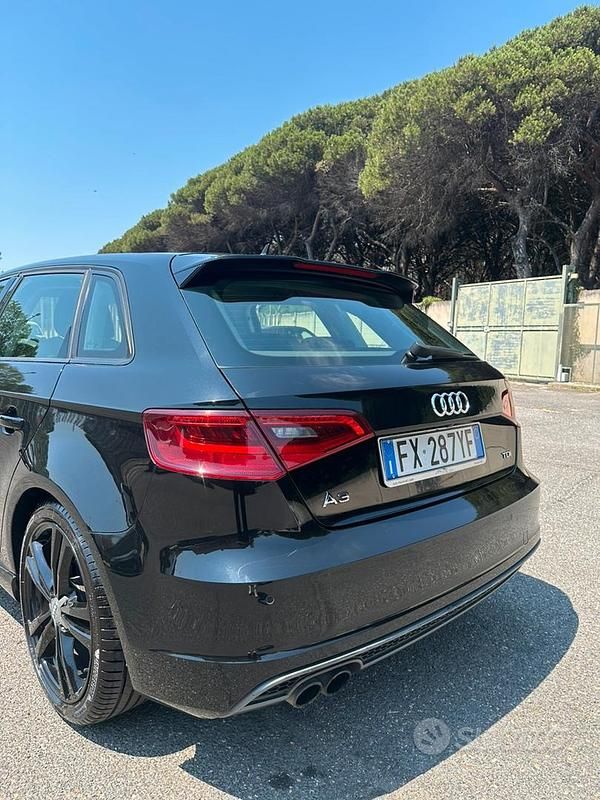 Usata Audi A3 Sport 150 CV (110 kW) 2016 Nero Berlina