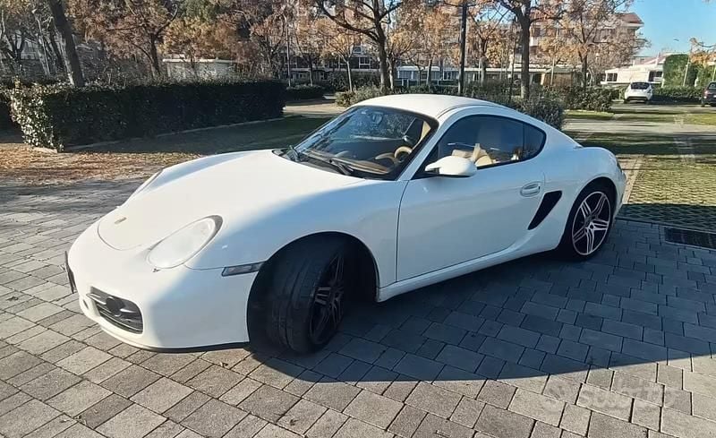 Usata Porsche Cayman 245 CV (180 kW) 2007 Bianco Coupé