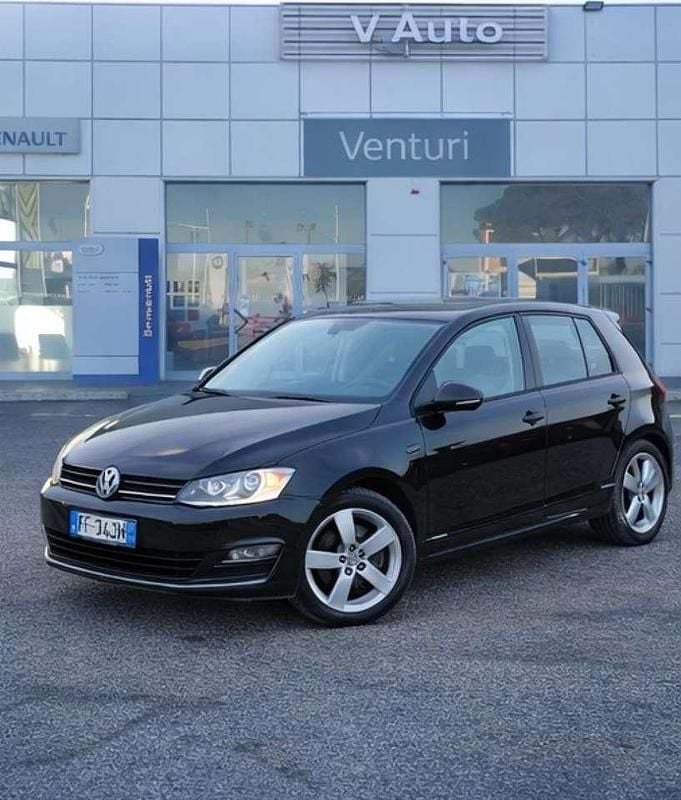 Usata VW Golf VII Highline 110 CV (80 kW) 2017 Nero Berlina