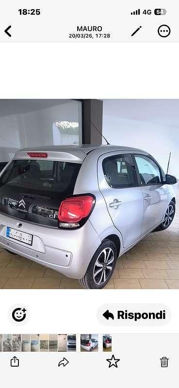 Usata Citroën C1 Shine 69 CV (50 kW) 2017 Argento Utilitaria